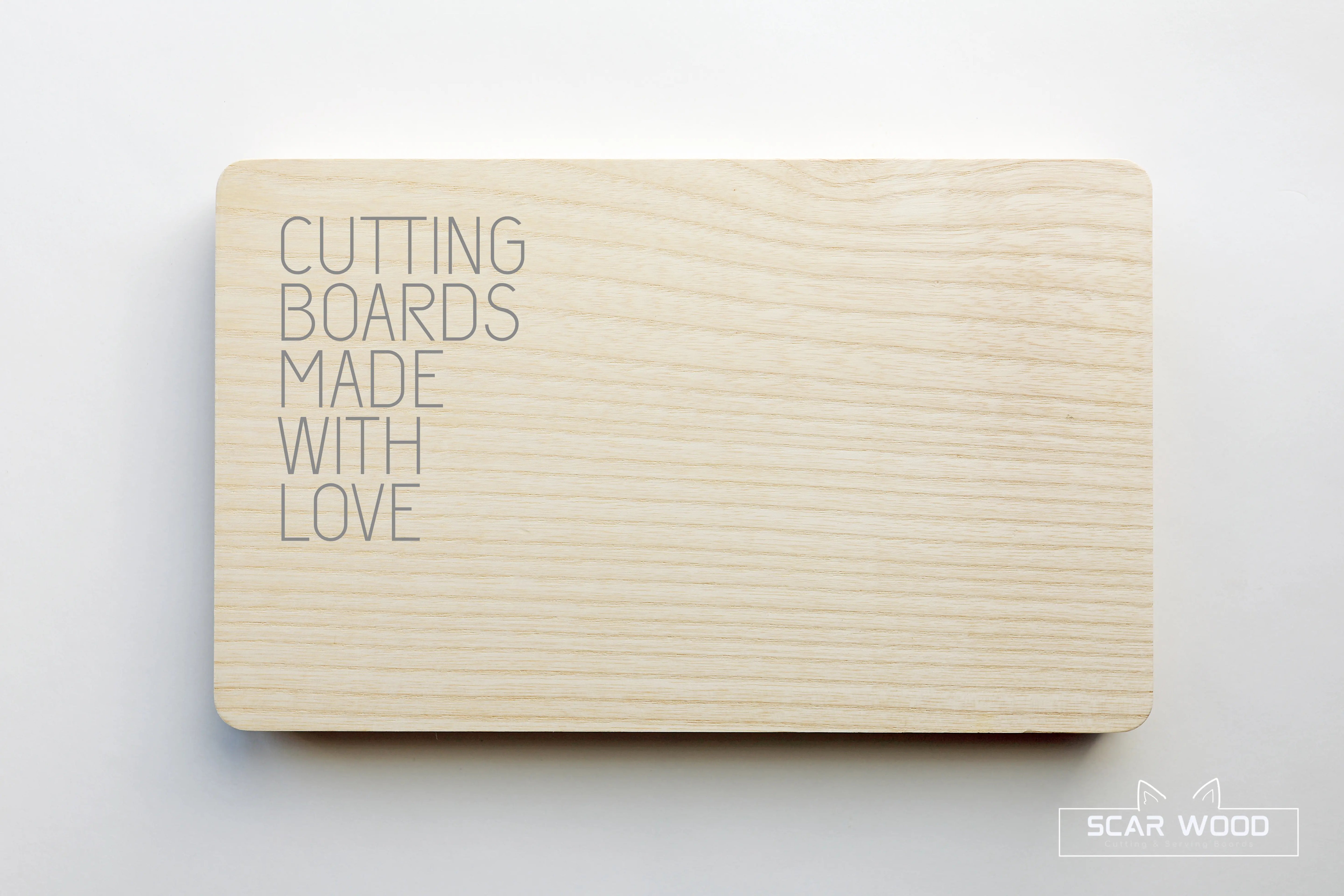 Medium (30x20x2) Rectangular Natur Oak Cutting Board