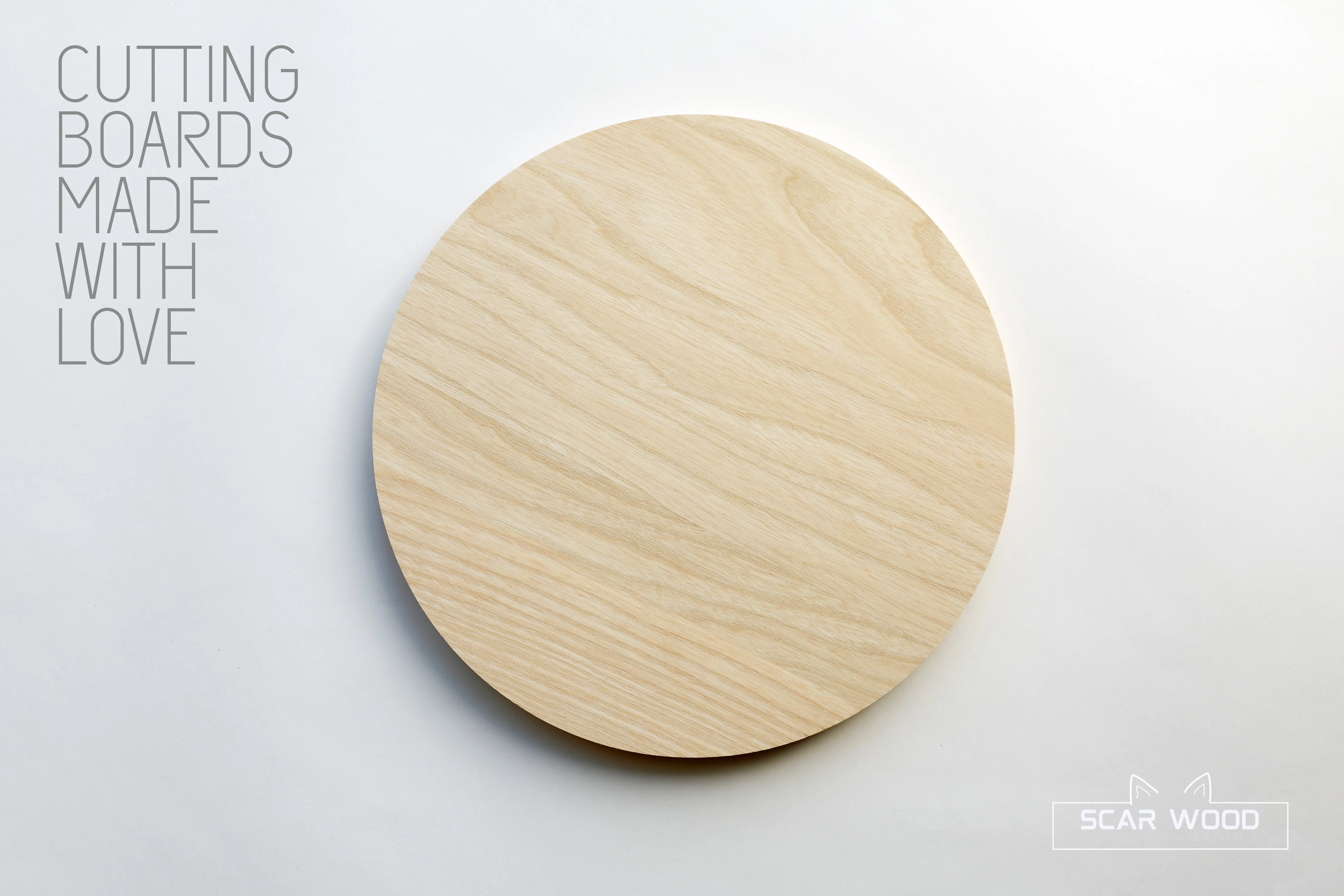 Medium (38cm) Round Alder Serving Board
