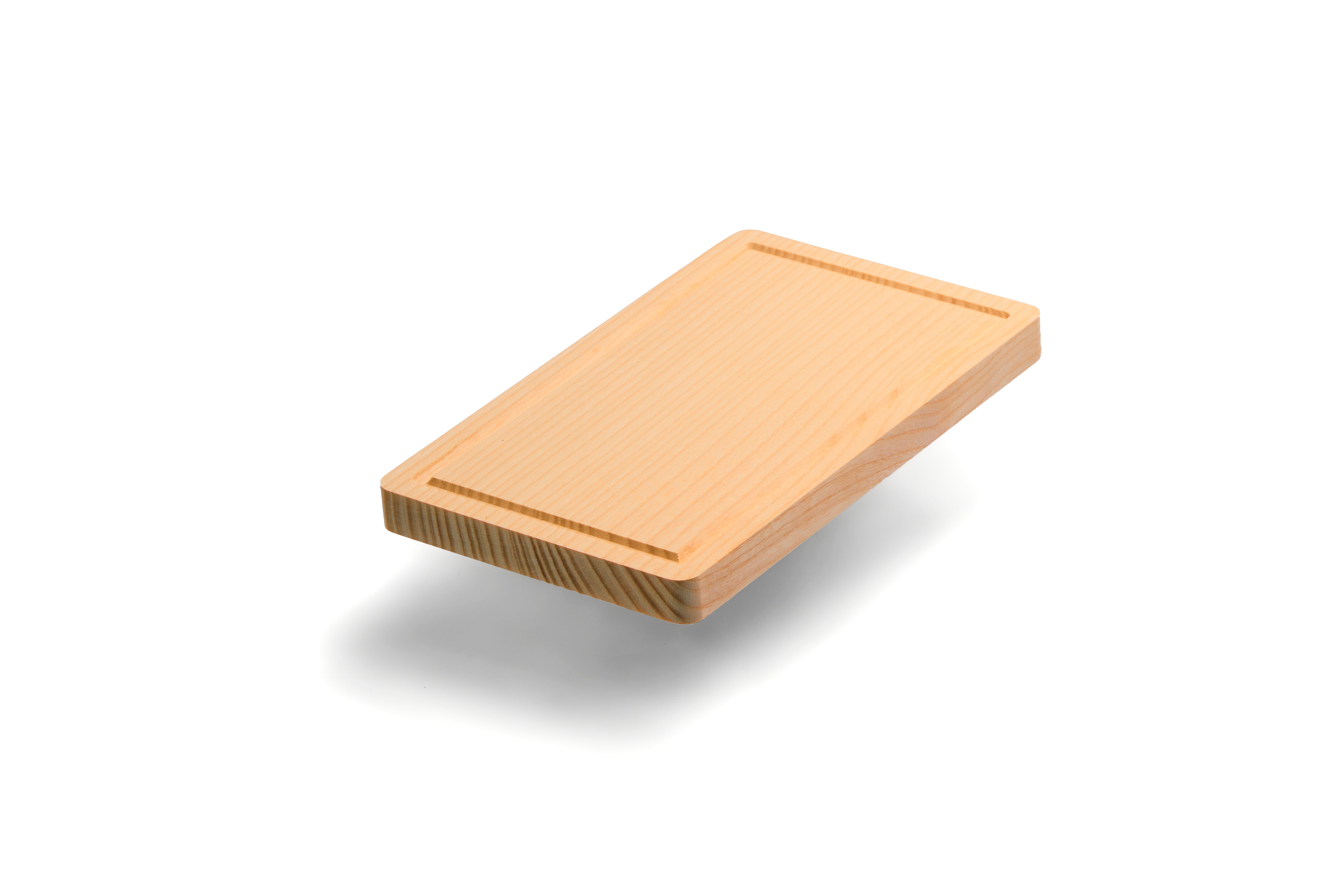 Cutting Board with Groove - FSC® Ash 26x16x2 cm