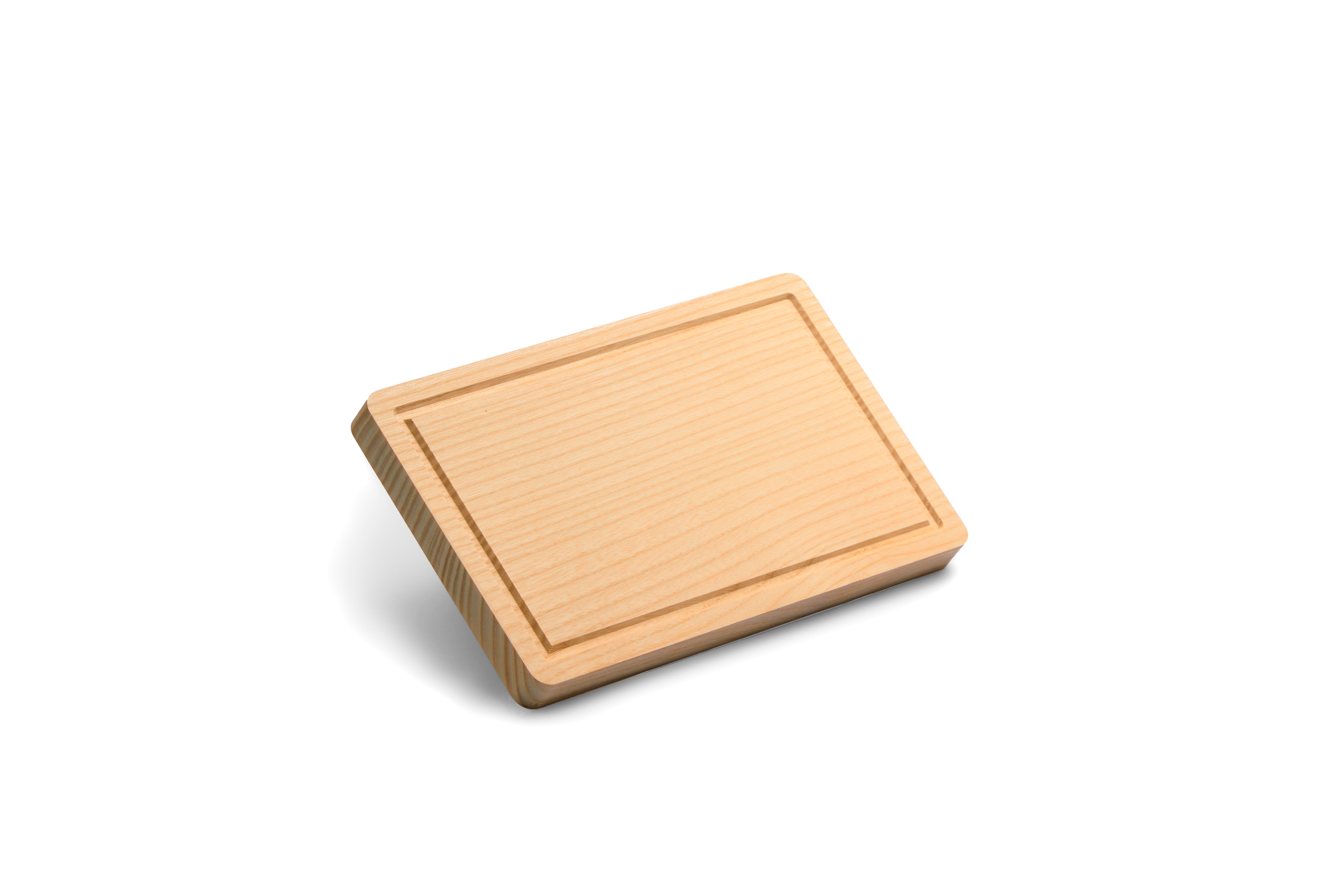 Cutting Board with Groove - FSC® Ash 26x16x2 cm