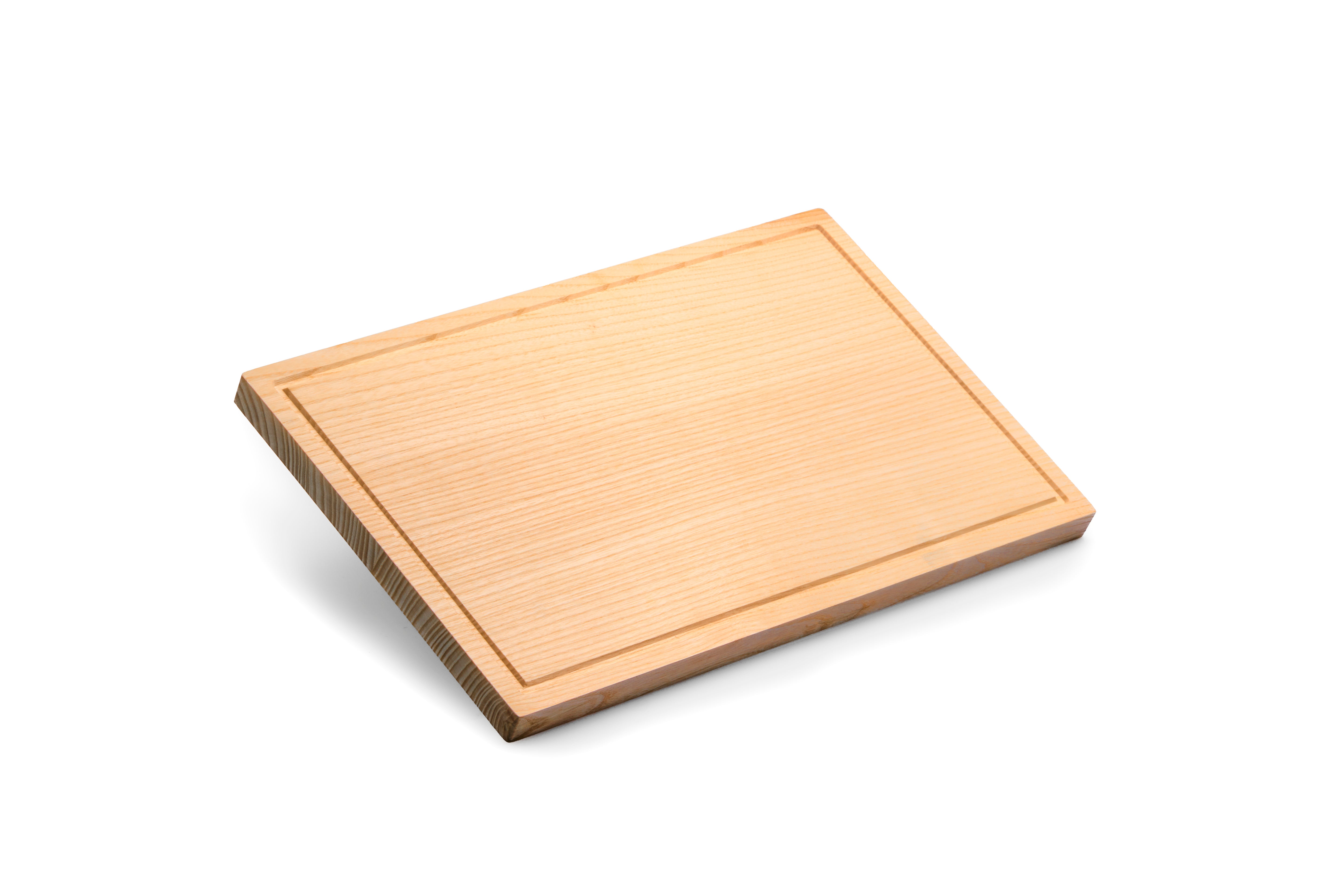 Cutting Board with Groove - FSC® Ash 40x25x2 cm