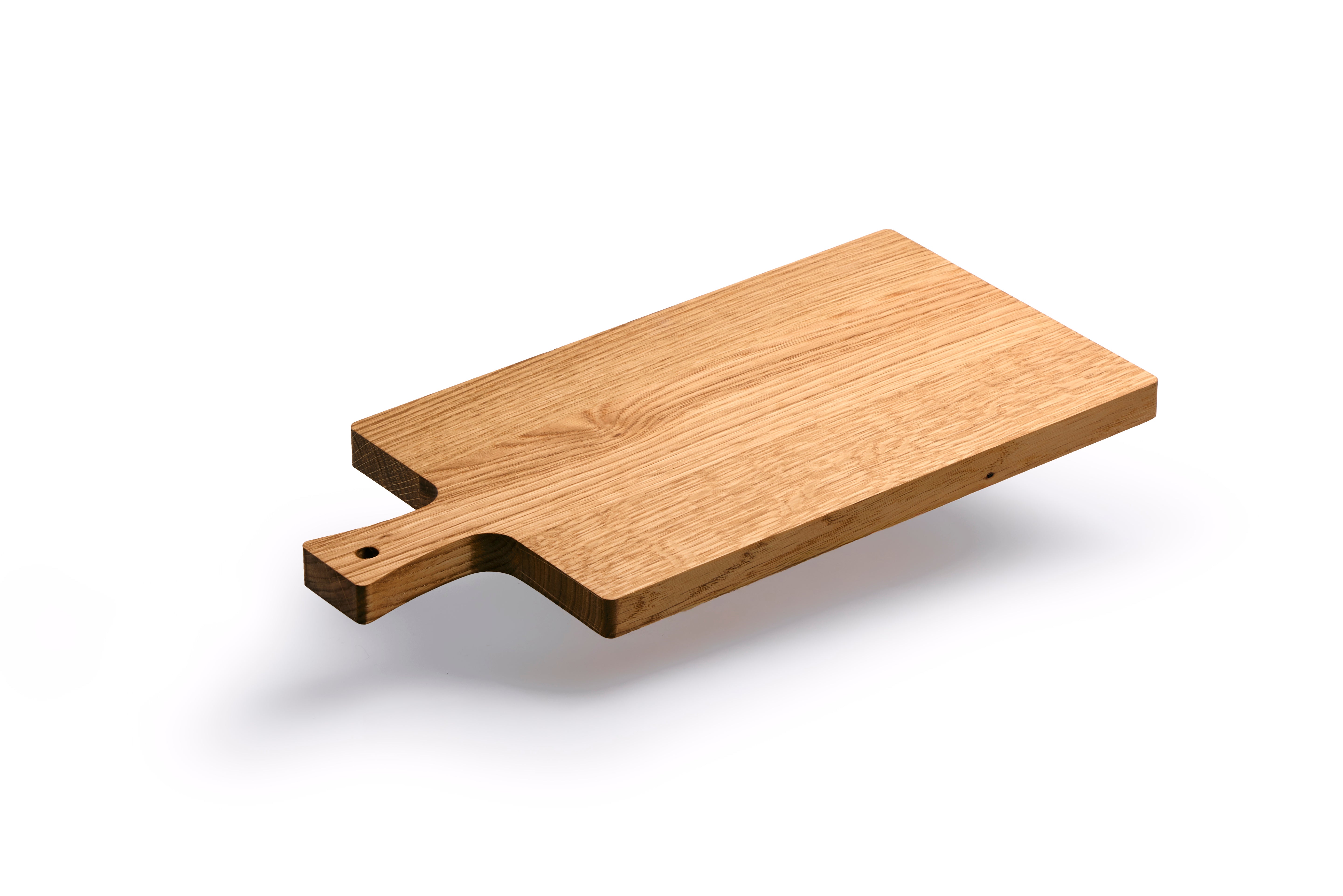 Cutting Board with Handle - FSC® Oiled Oak 40x20x2 cm