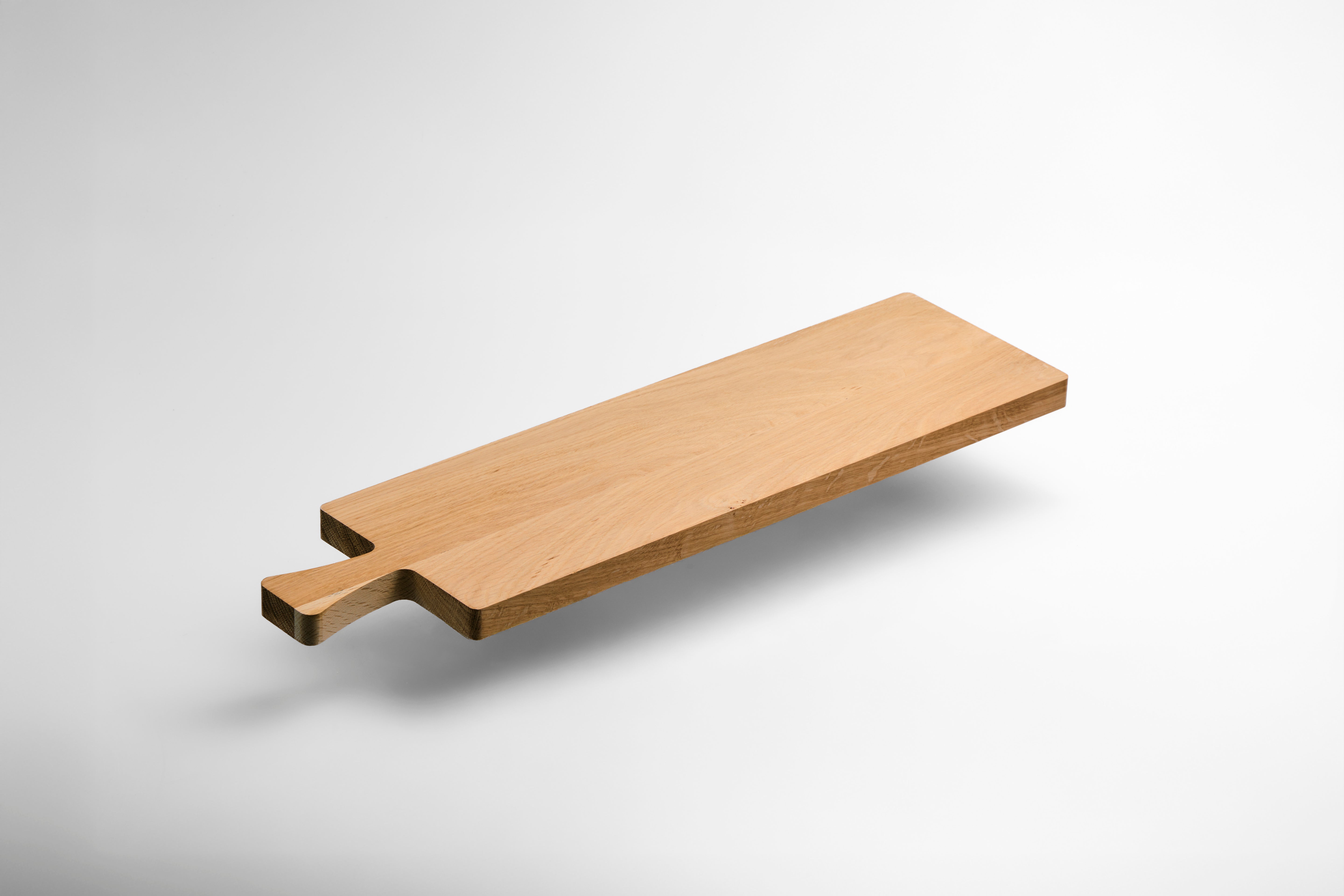 Cutting Board with Handle - FSC® Natur Oak 55x15x2 cm